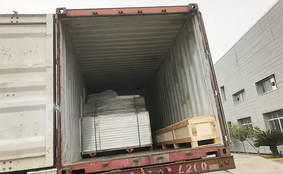 WONCLEAN high-quality cleanroom sandwich panels and materials ready for shipping