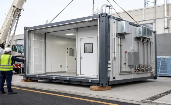 Southeast Asia modular cleanroom ceiling grid and cleanroom sandwish panel system prepared for ISO GMP validation