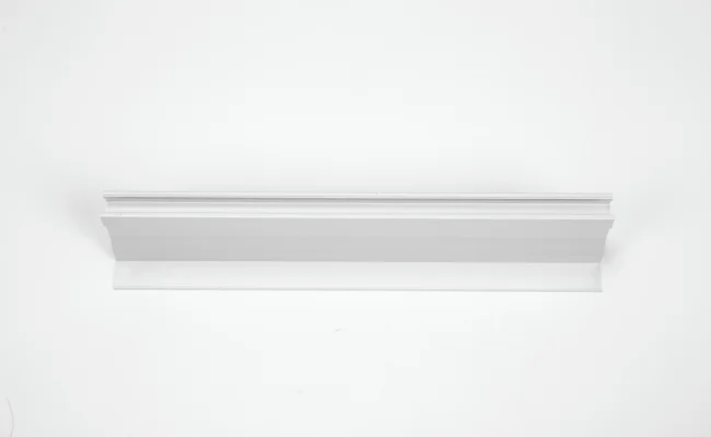 Cleanroom FFU ceiling profile detail for maintenance module sealing and alignment