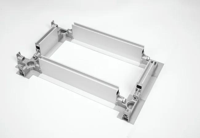 Real Wonclean FFU ceiling grid frame for semiconductor cleanroom ceiling coordination