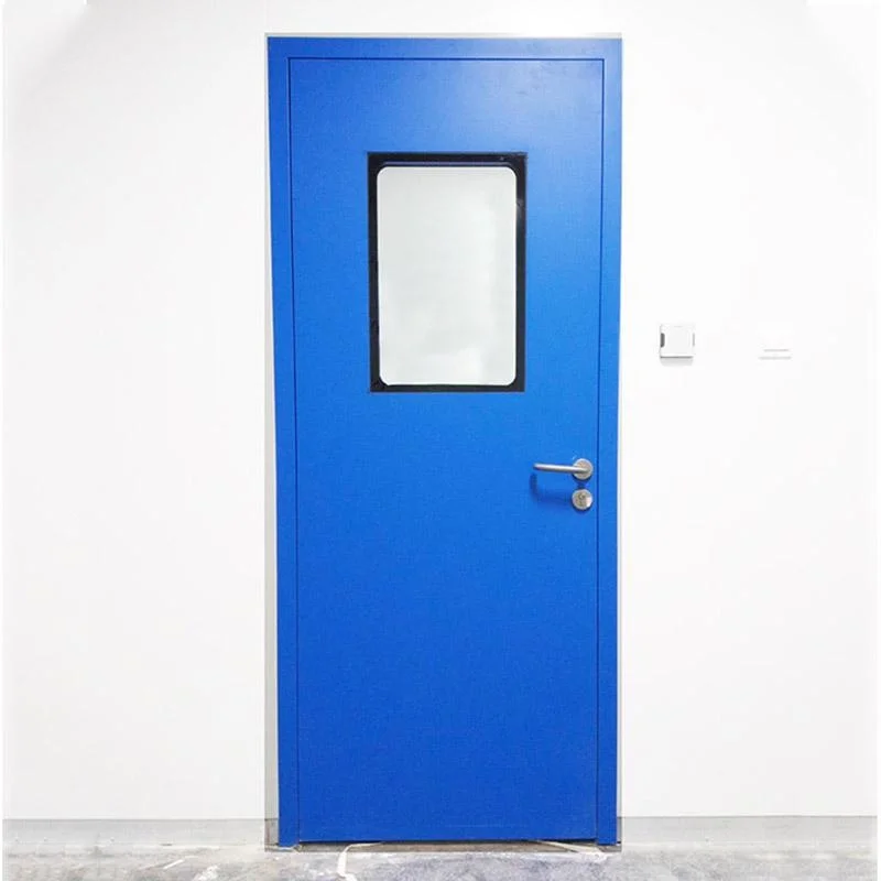 Clean room steel door
