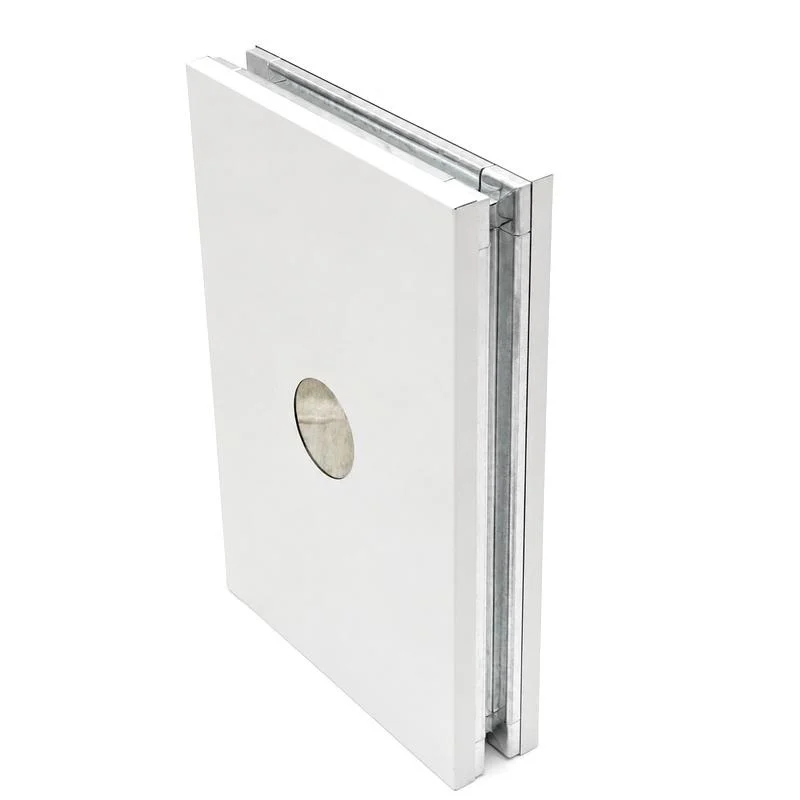 Rockwool sandwich panel - galvanized tongue-and-groove edge profile