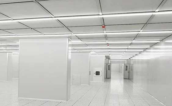 Clean room self-cleaning time detection