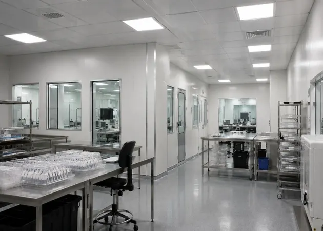 Medical Lab Wall Panels for ISO 8 Device Assembly: Vision Windows, Doors and Cleanable Partitions