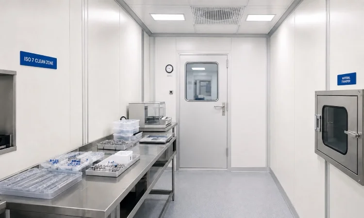 Modular Clean Labs for Medical Device Manufacturing: Planning ISO Class, ACH and Clean Zones