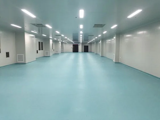 Selection conditions of building materials for clean rooms
